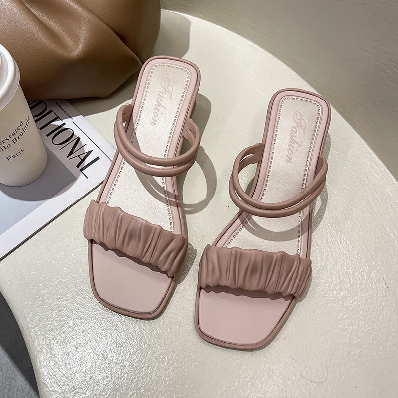 Giày Sandal Đế Xuồng Thời Trang Mùa Hè Dành Cho Nữ