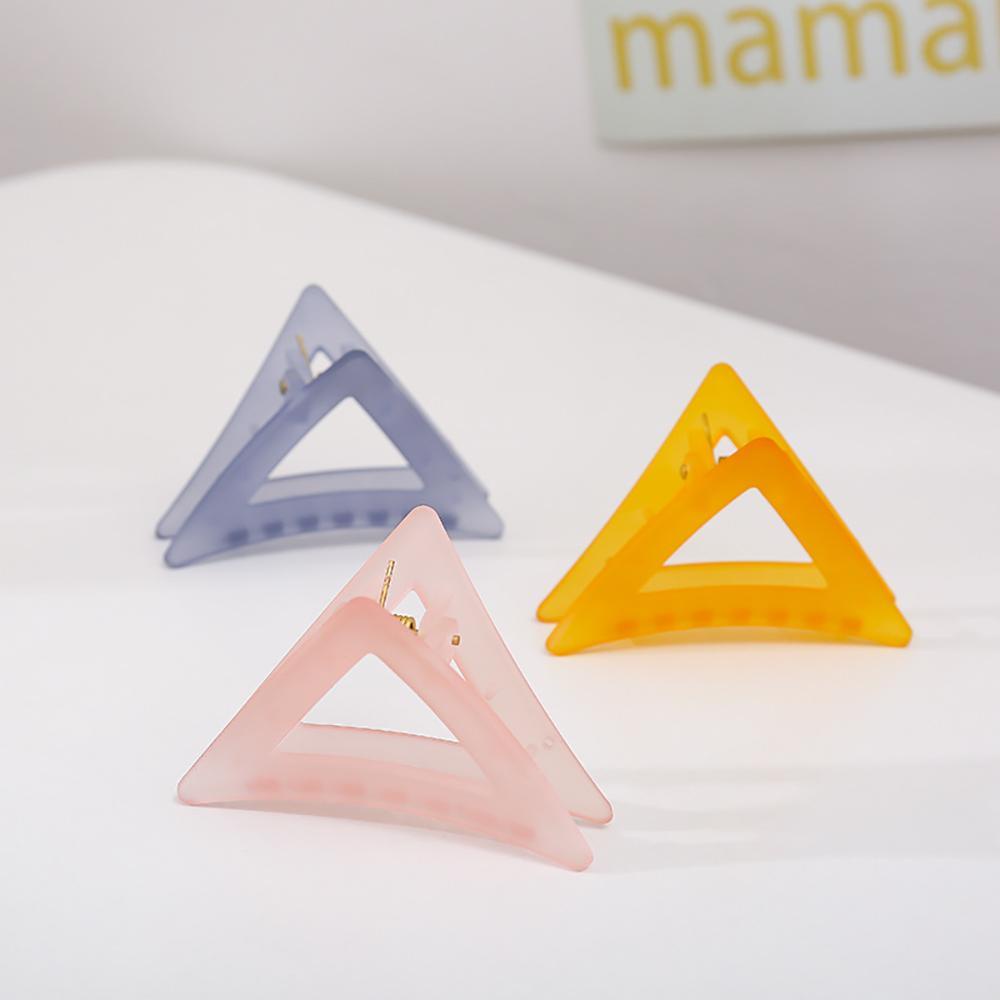 Kẹp Tóc Tam Giác Màu Sắc Kẹo Ngọt VANES1