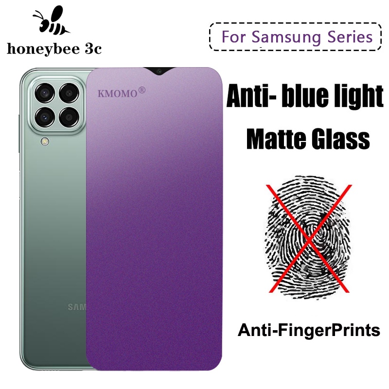 Kính Cường Lực Chống Ánh Sáng Xanh Cho Samsung Galaxy M33 M52 M23 M53 M13 M22 M12 M32 M31s M51 M31 M11 M62 Bảo Vệ