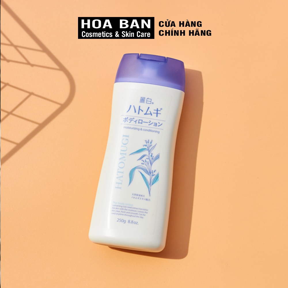 Sữa Dưỡng Thể BAN ĐÊM Reihaku Hatomugi Body Lotion 250g