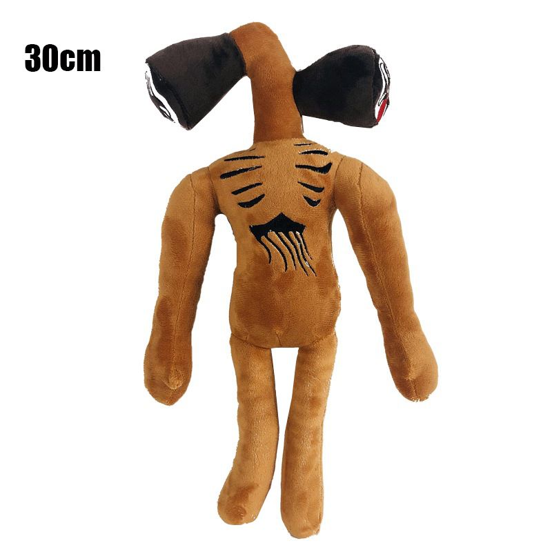Đồ chơi nhồi bông bằng vải nhung mềm mại 30 cm/11.8inch hình quái vật kinh dị Siren Head