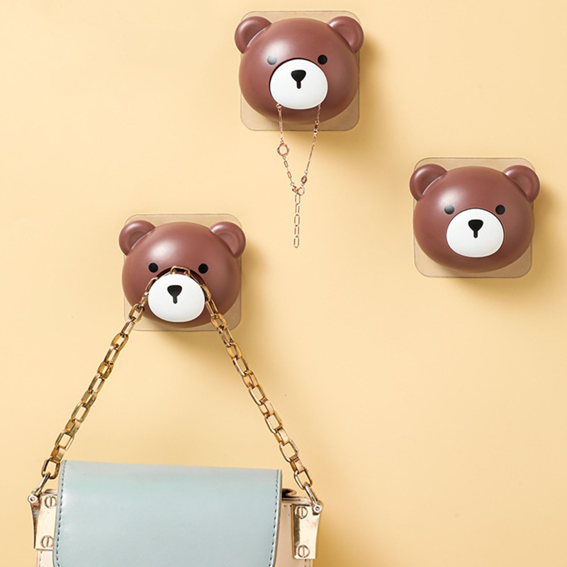 QQ Móc Treo Đồ Dán Tường Sáng Tạo Tiện Dụng