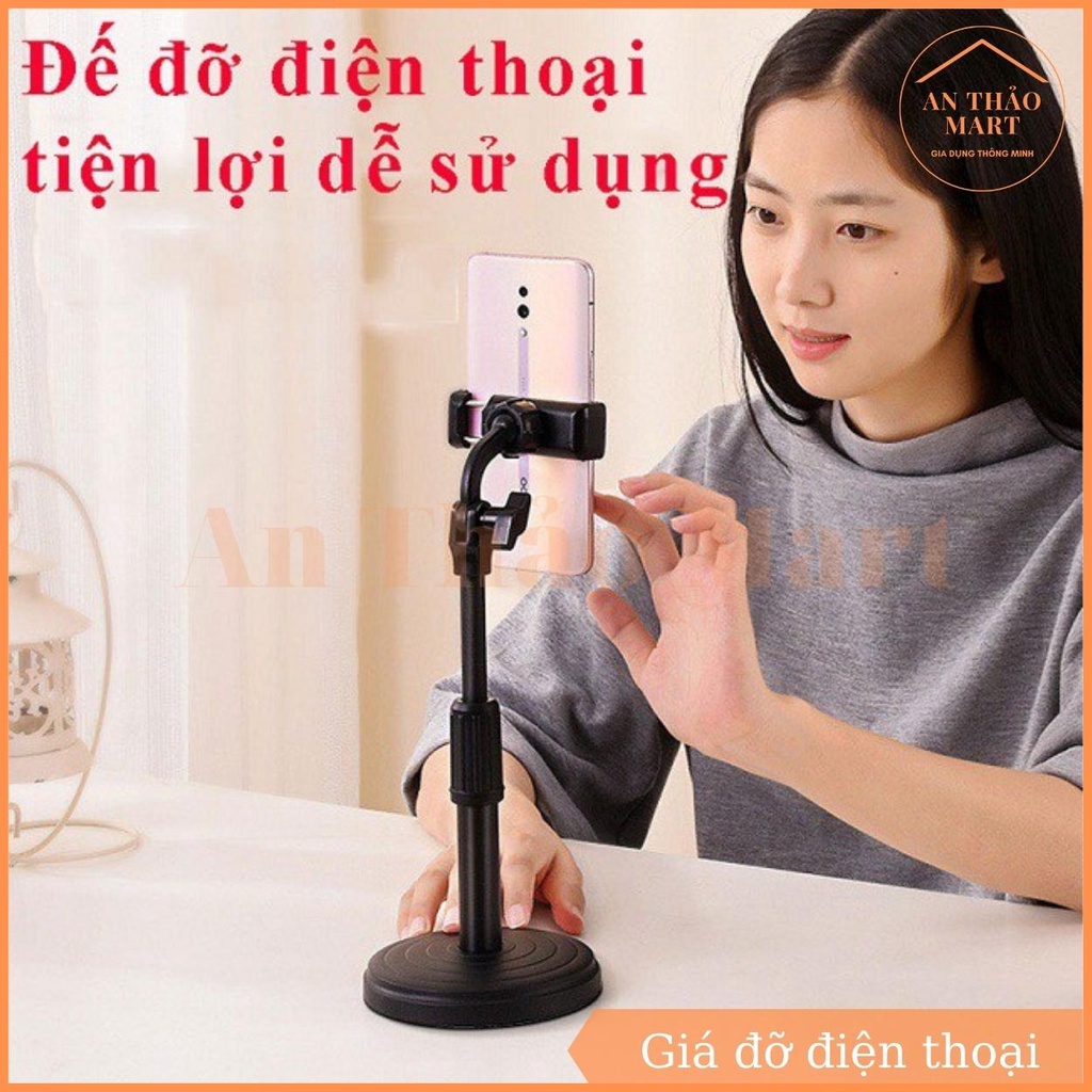 Giá Đỡ Điện Thoại Học Online 360 Độ, Giá Điện Thoại LiveStream Xem Video Ổn Định