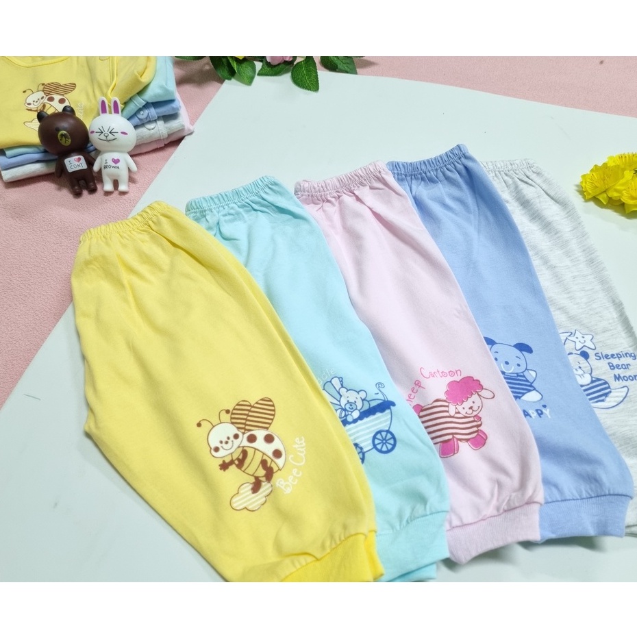 Q1 - Quần sơ sinh 100% cotton Thái Hà Thịnh