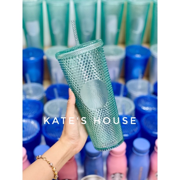 Ly nhựa Starbucks Studded 710ml, ly nhựa 2 lớp