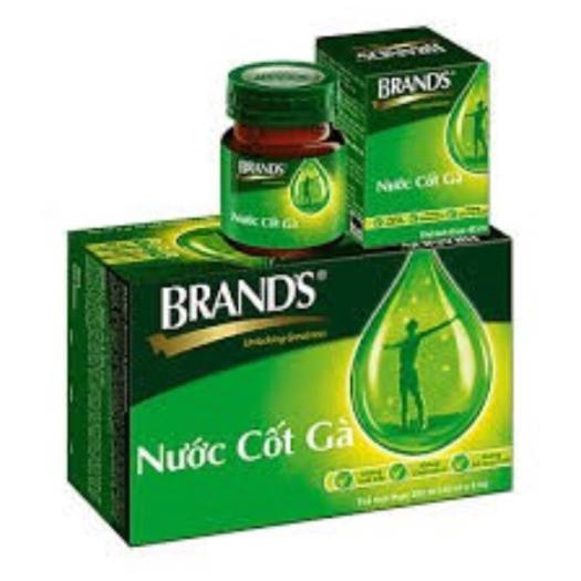 Nước Cốt Gà Brand's 70 ml (6 hủ) Thái lan Date 2024