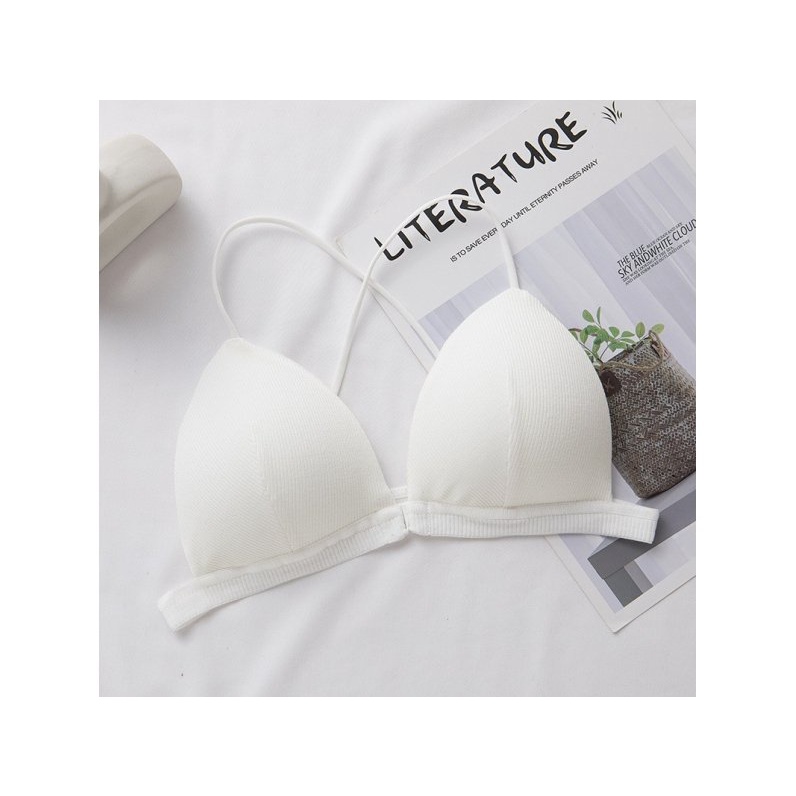 Áo bra 2 Dây sợi mảnh cài trước - Bra24