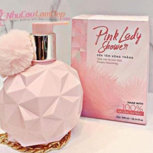 Sữa Tắm Xông Trắng Pink Lady Shower Sáng Mịn Da Toàn Thân - thegioimypham1