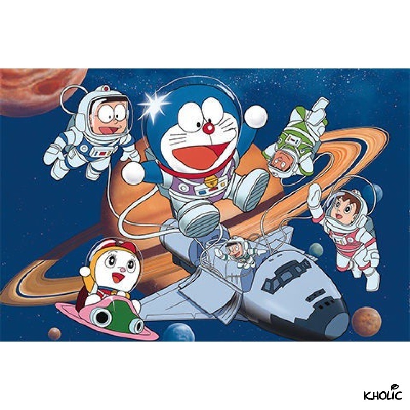 Doraemon, trò chơi ghép hình bằng gỗ, trò chơi ghép hình 300/520/1000 miếng, đồ chơi anime