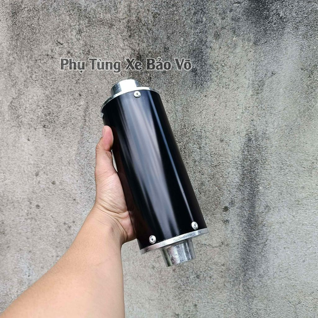 Lon pô nhôm nhỏ gọn thích hợp cho xe từ 50cc đến 250cc