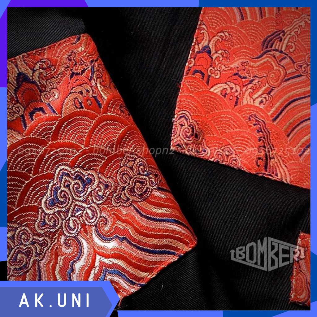 [Ảnh thật 100%] Áo khoác Bomber Design Gấm Vân mây đậm chất cổ truyển (style Unisex cho cả nam và nữ) (D08) | BigBuy360 - bigbuy360.vn