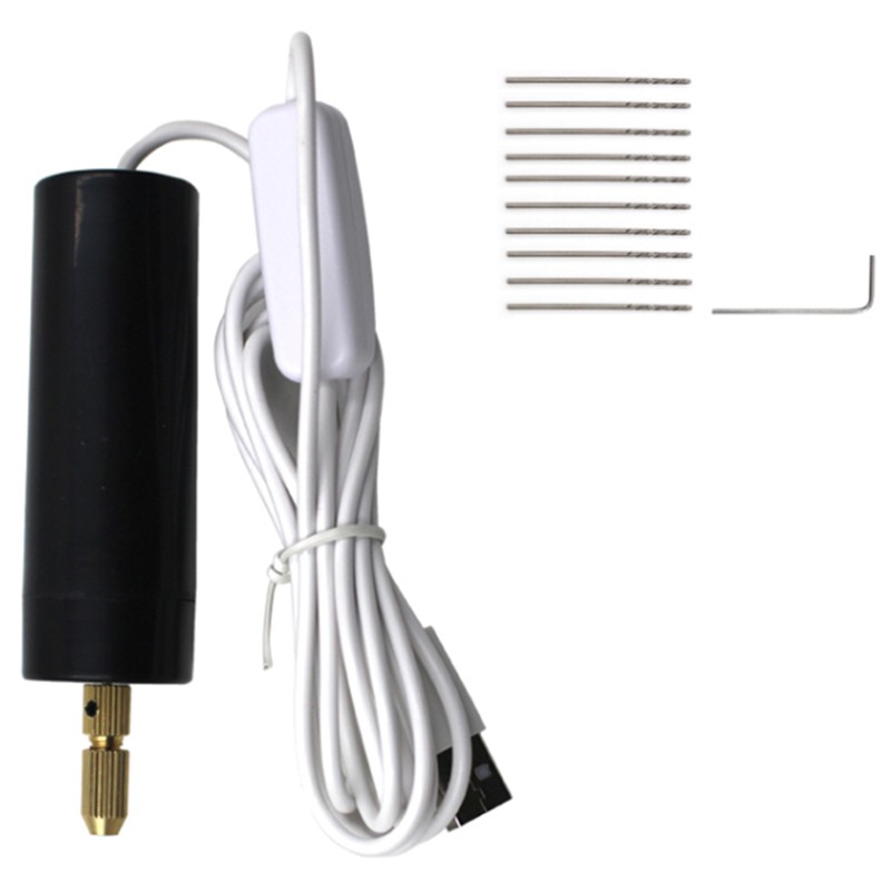 Máy khoan cầm tay mini dùng đục lỗ ngọc trai nhân tạo bằng nhựa