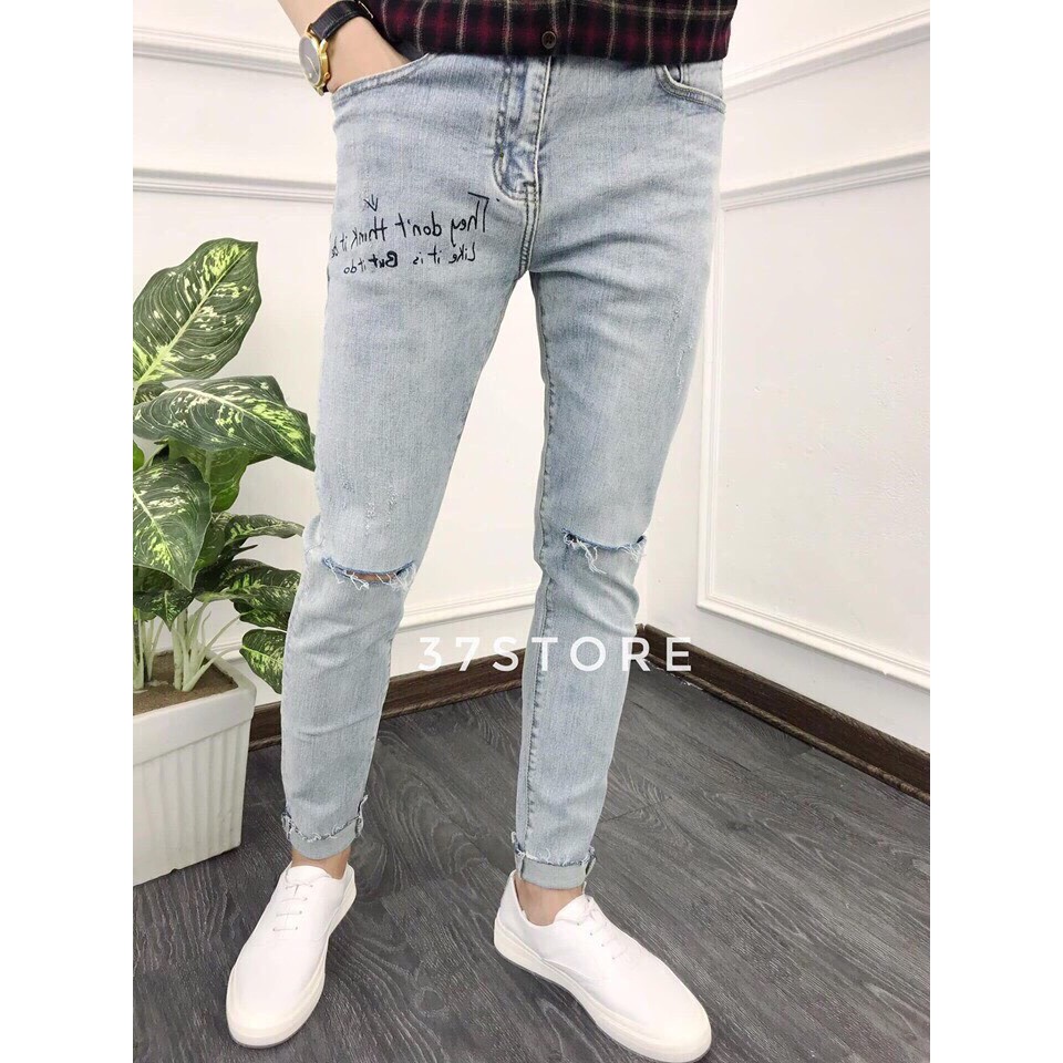 [FreeShip- Trợ Giá] ❤️Quần Jean Nam Chất Đẹp Cá Tính ❤️ | Quần bò nam  | quần jeans nam thời trang | Quần nam MS69