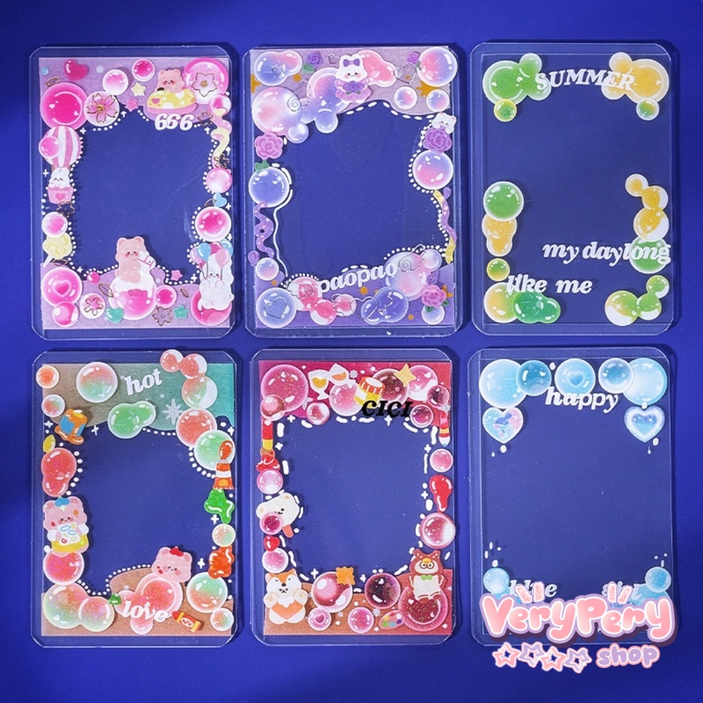 Cuộn Sticker Bong Bóng Chấm Tròn Nhiều Màu Sắc Decor Toploader, Sổ Tay