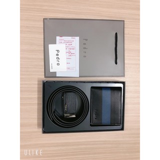 Set Ví + Dây Lưng Pedro Fullbox ( Tặng Túi Giấy)  Quà Cho Nam