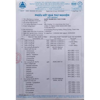 Combo bộ 3 nhà bếp Fuwa3e [nước ngâm rửa thực phẩm & nước rửa chén & nước rửa tay]