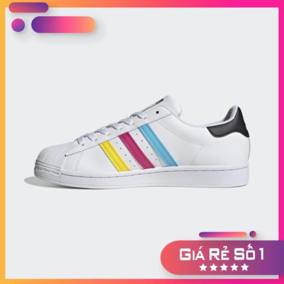 Sale [Sale 3/3] adidas ORIGINALS Giày Superstar Nam Màu trắng FU9521 Sale 11 -op1 " :