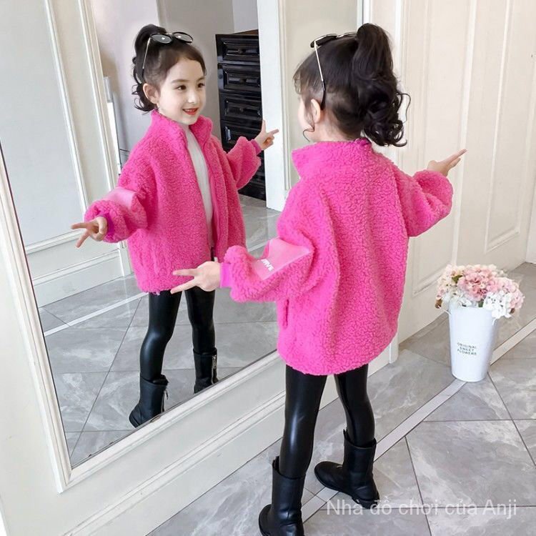 Autumn And Winter Fleece Girl