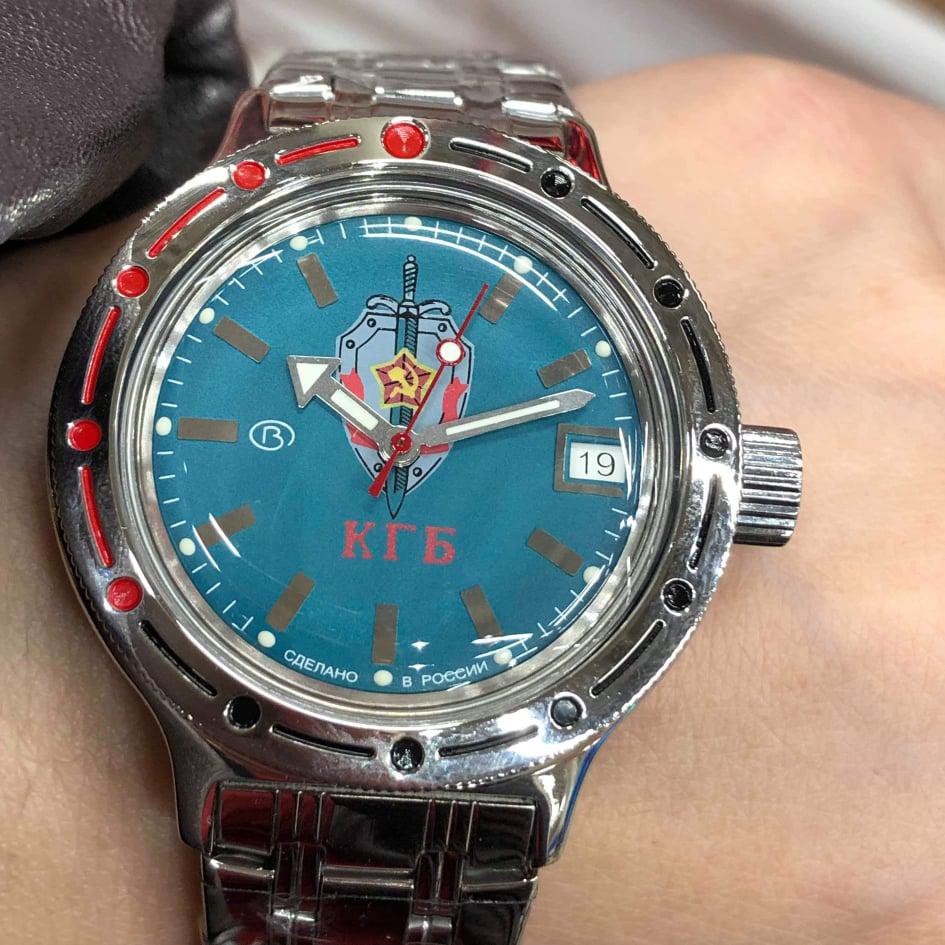 Đồng hồ quân đội Nga 420945. Đồng hồ nam Vostok máy cơ tự động Automatic, size mặt 40, chống nước tốt 20 ATM