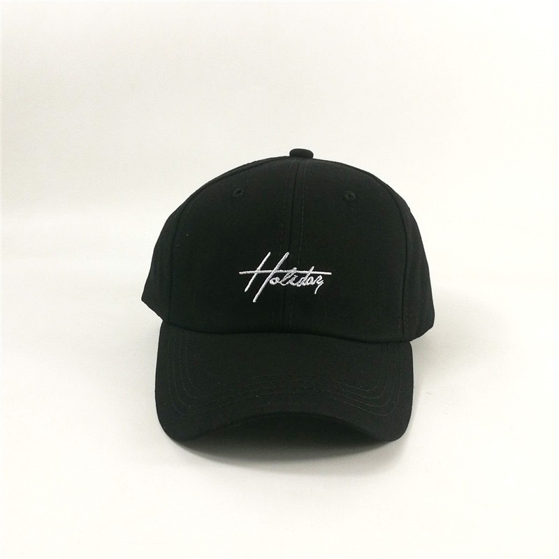 Mũ Lưỡi Trai Nón Kết Nhung Cao Cấp Thêu Chữ Holiday 440 Phong Cách Ulzzang Form Unisex Nam Nữ - Hazo