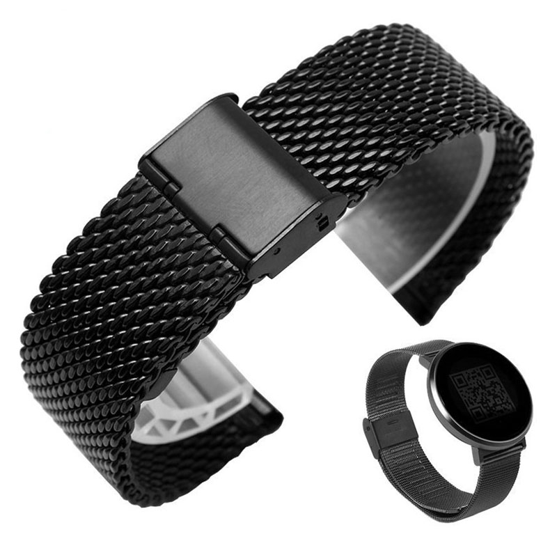 YIFILM Dây Đồng Hồ Thay Thế Bằng Thép Không Gỉ 18mm 20mm 22mm 24mm