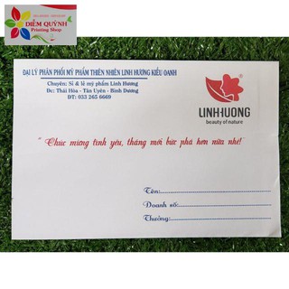 In 300 phong bì các loại.