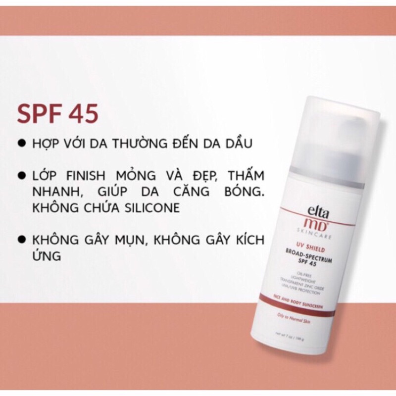 Sample 2gr Kem Chống Nắng Elta Md spf 40/45/46