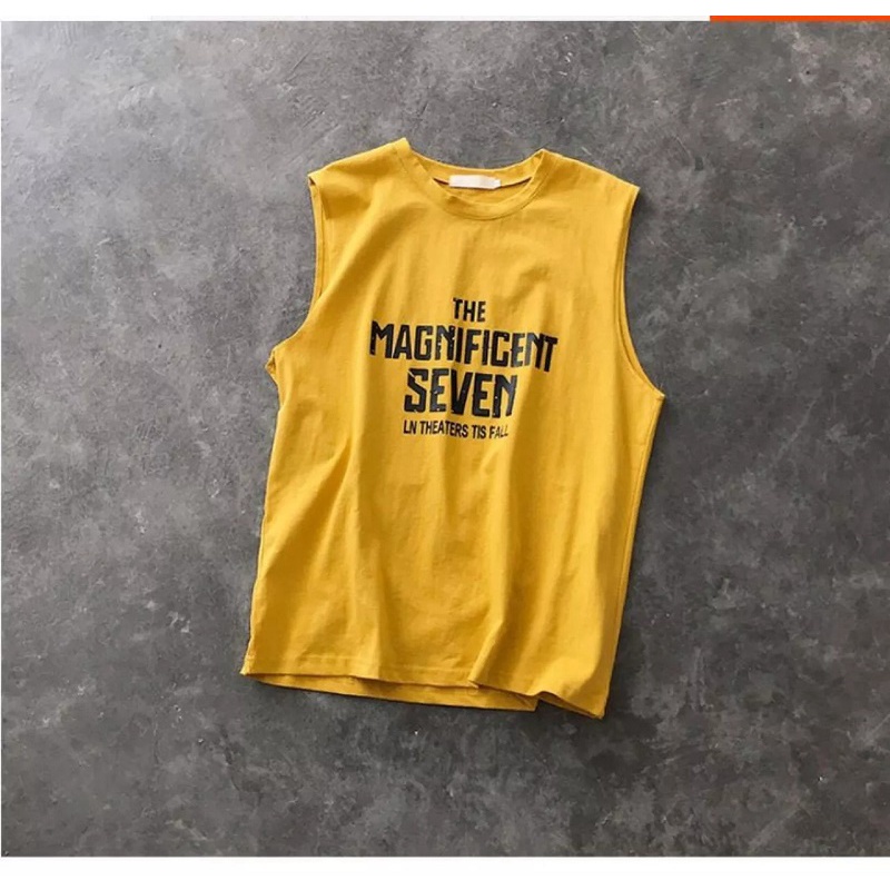 Áo Thun Form Rộng Sát nách Seven - CLITUS FASHION