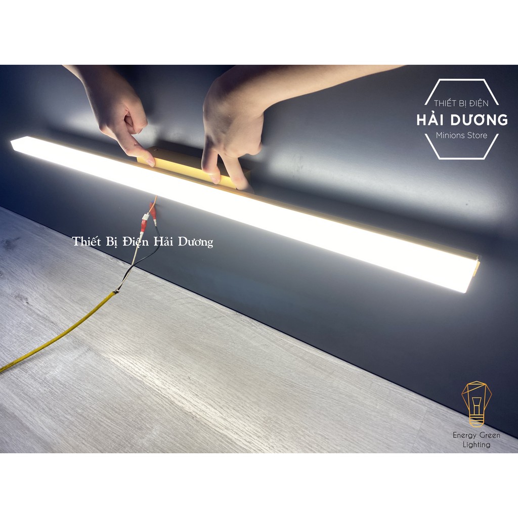 Đèn Soi Tranh- Đèn Rọi Gương Led Model A50 100cm 20w - 3 Chế Độ Ánh Sáng - Energy Green Lighting - Bảo Hành 1 Năm