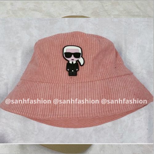 Mũ bucket vành cụp tem thêu Thám Tử Nón tai bèo chất nhung tăm cao cấp thời trang form unisex nam nữ_SÀNH FASHION