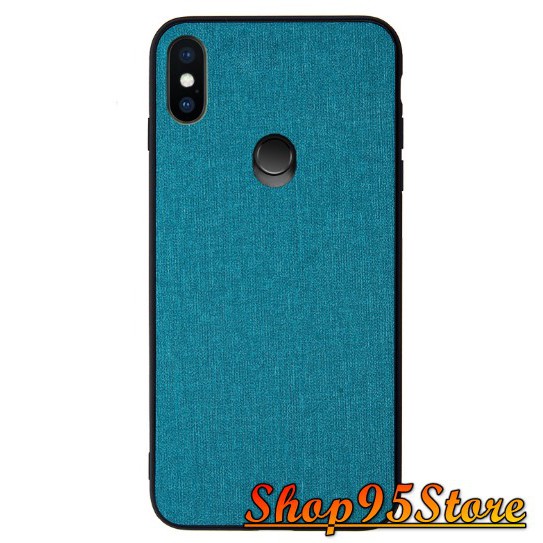 Ốp lưng xiaomi mi 8 / mi 8 pro / mi 8 se mặt lưng vải jean cao cấp