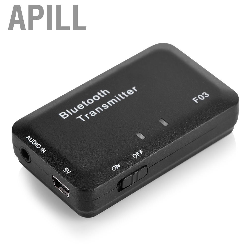 Thiết Bị Phát Tín Hiệu Âm Thanh Bluetooth Giắc Cắm 3.5mm Dùng Cho Tv Pc Mp3 Cd