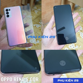[Oppo Reno 4/ 5] Kính cường lực GOR cao cấp chống bám vân tay