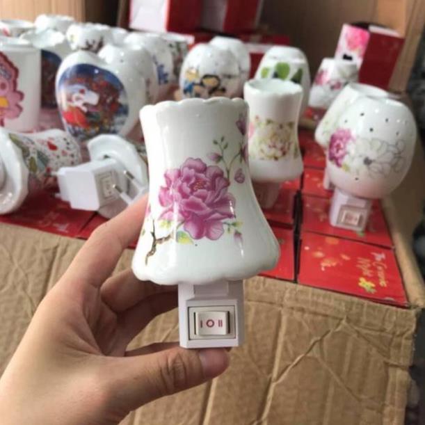 (giá sỉ) Đèn xông tinh dầu gốm sứ mini mẫu đẹp