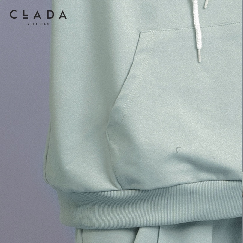 Áo hoodie nỉ có mũ và túi dáng suông cho nữ | BigBuy360 - bigbuy360.vn