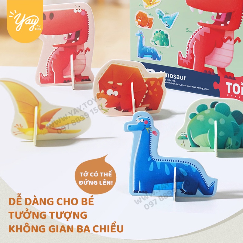 [6 CHỦ ĐỀ] Bộ Xếp Hình Đầu Đời Cho Bé 2+ - TOI