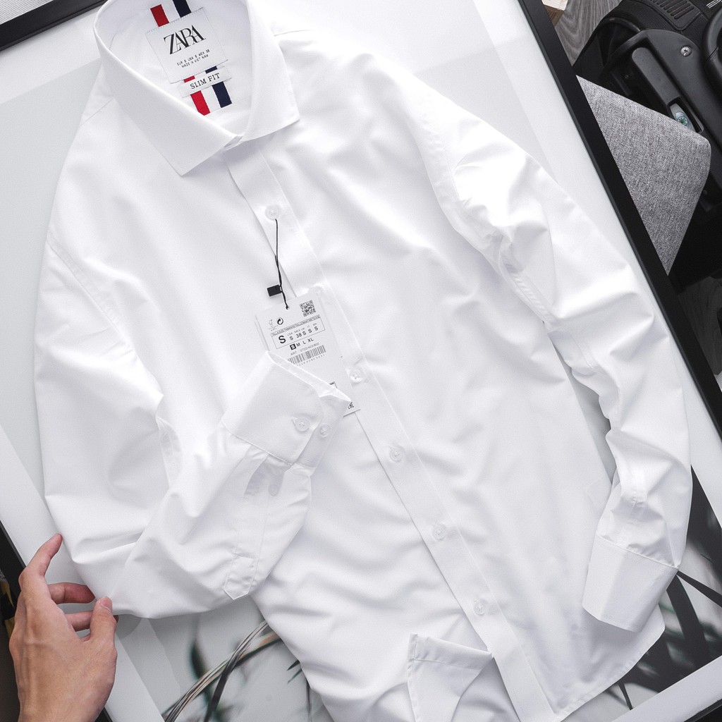 Áo sơ mi nam dài tay cổ bẻ Z.R cao cấp hàng xuất dư D365-SM39 | BigBuy360 - bigbuy360.vn