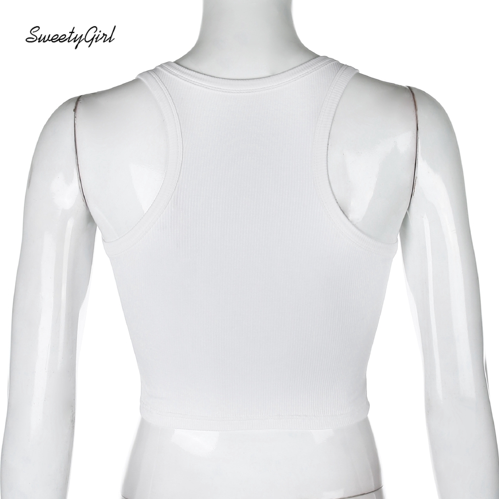 Áo croptop màu trơn phong cách năng động trẻ trung cho nữ