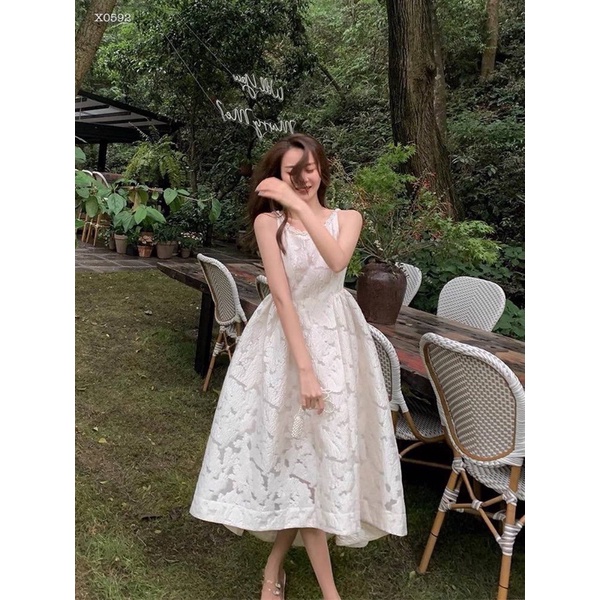 ĐẦM MAXI REN SÁT NÁCH