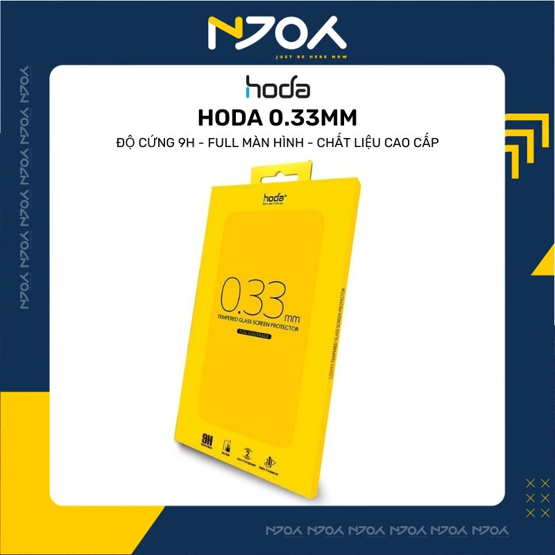 Kính Cường Lực Hoda 0.33mm Cao Cấp Chống Ánh Sáng Xanh Độ Cứng 9h Cho Ip 13 Pro Max 12 Pro Max 11 Njoyshop