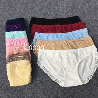 Hộp 5 quần cotton phối ren
