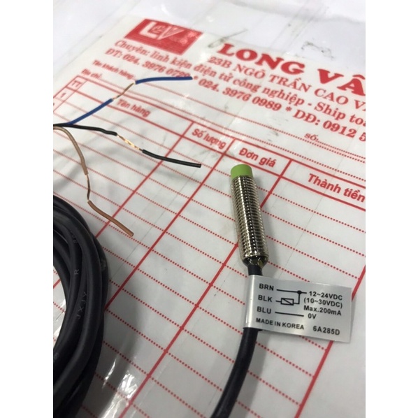 Cảm biến tiệm cận Autonics PR08-2DN2 2mm NPN-NC 12-24VDC