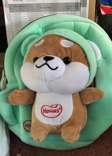 Balô huggies hình thú