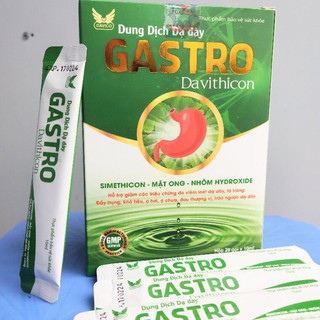 Gel Dạ Dày Gastro - Bảo Vệ Niêm Mạc Dạ Dày - Ít ngọt phù hợp cho người Tiểu Đường