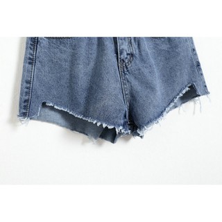 #3 Quần short jean demi cạp cao