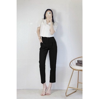 Quần Baggy Belt công sở