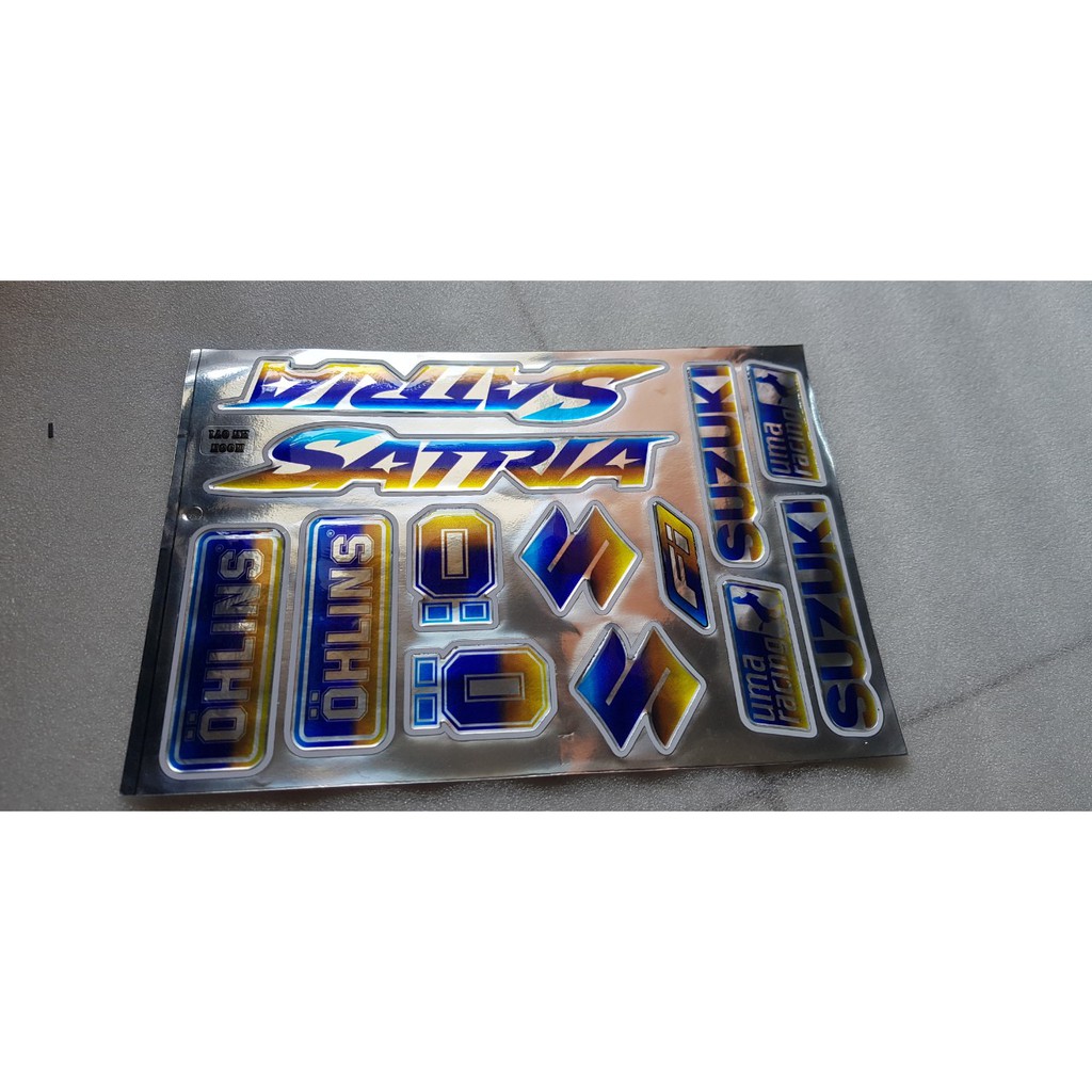 Tem nổi SATRIA titannium 1.1 - giá 1 tờ