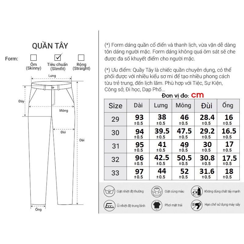 Quần Dài Tây Nam Đơn Giản Thời Trang Thương Hiệu Y2010 HG17 19806 |YaMe|