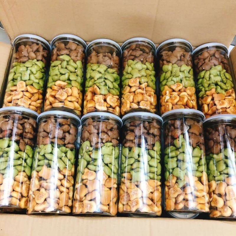 Bánh gấu mix 3 vị truyền thống 450g