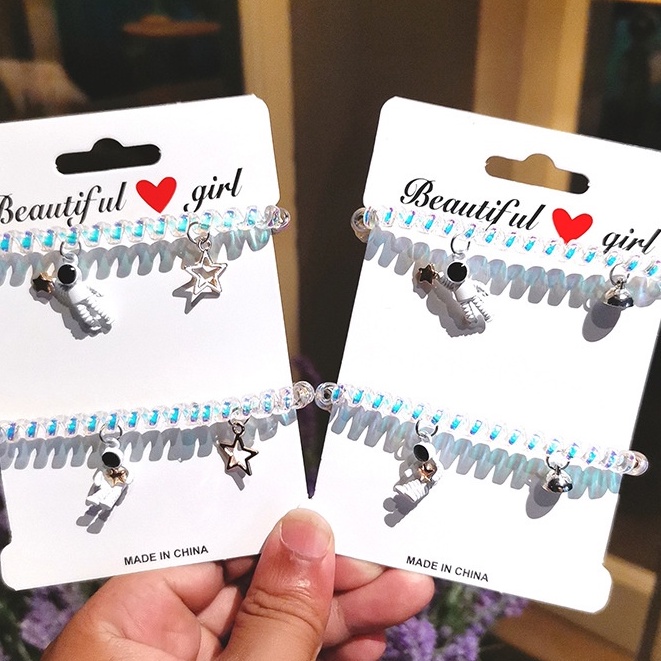 Dây Cột Tóc Cao Su Nam Châm Gắn Điện Thoại Hình Chú Chó Cinnamon / Mèo Bay Đáng Yêu Thích Hợp Làm Quà Tặng Cho Bạn Gái